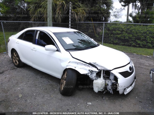 4T1BE46K57U694841 - 2007 TOYOTA CAMRY NEW GENERAT CE/LE/XLE/SE WHITE photo 1