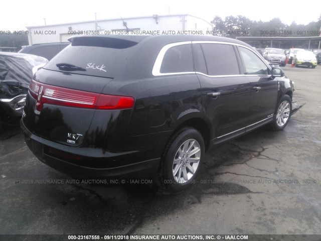 2LMHJ5NK5EBL51113 - 2014 LINCOLN MKT BLACK photo 4