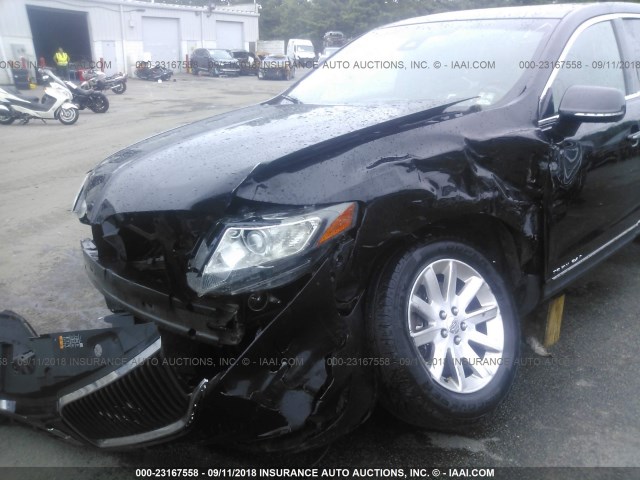 2LMHJ5NK5EBL51113 - 2014 LINCOLN MKT BLACK photo 6