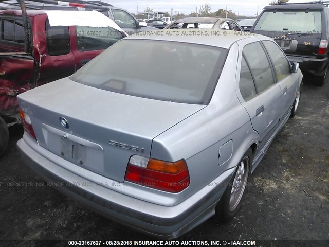 WBACD4320WAV58467 - 1998 BMW 328 I AUTOMATIC SILVER photo 4