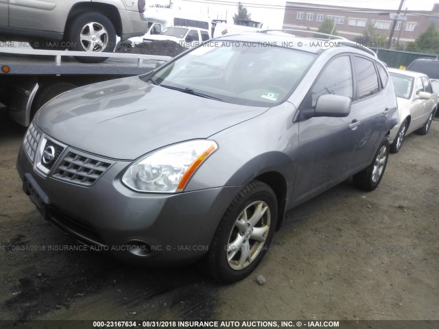 JN8AS58V88W128365 - 2008 NISSAN ROGUE S/SL GRAY photo 2