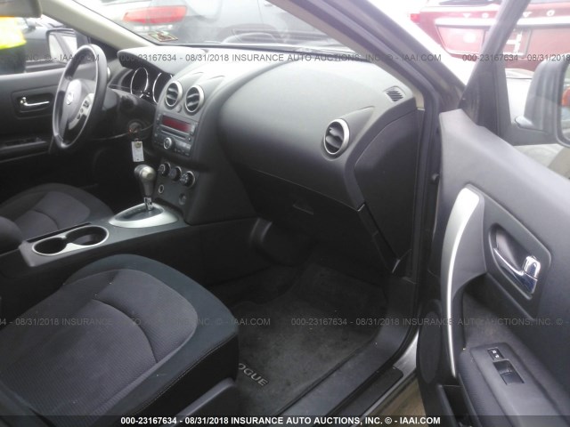 JN8AS58V88W128365 - 2008 NISSAN ROGUE S/SL GRAY photo 5