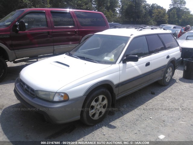 4S3BG6851X6623299 - 1999 SUBARU LEGACY OUTBACK/SSV/LIMITED/30TH WHITE photo 2