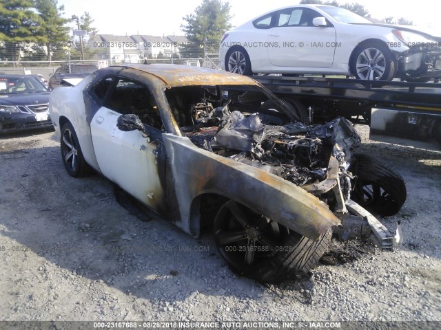 2C3CDZBT5FH888251 - 2015 DODGE CHALLENGER SXT PLUS WHITE photo 1