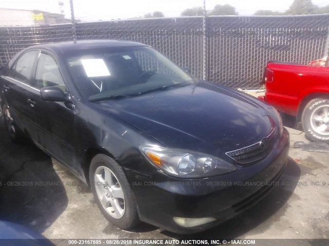 4T1BE32K22U033910 - 2002 TOYOTA CAMRY LE/XLE/SE Qara foto 1