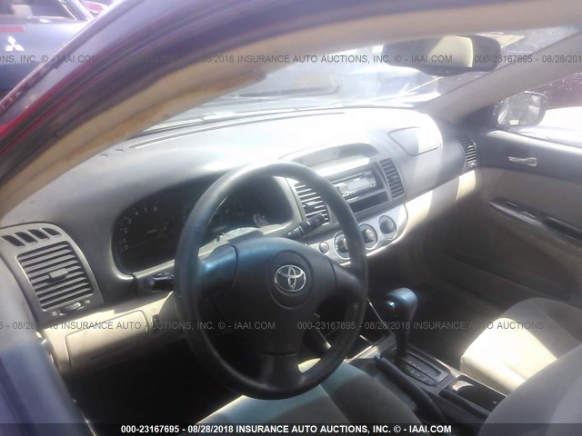 4T1BE32K22U033910 - 2002 TOYOTA CAMRY LE/XLE/SE Qara foto 5