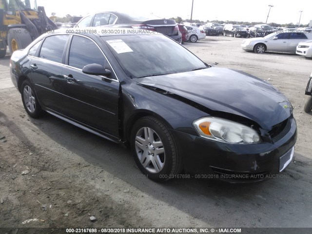 2G1WG5E37D1231616 - 2013 CHEVROLET IMPALA LT GRAY photo 1