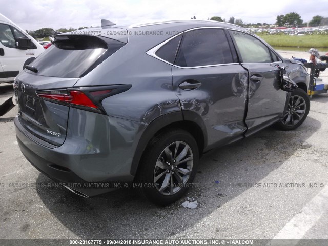 JTJYARBZ2J2114584 - 2018 LEXUS NX 300/BASE/F SPORT 灰色 照片 4