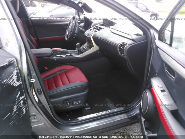 JTJYARBZ2J2114584 - 2018 LEXUS NX 300/BASE/F SPORT 灰色 照片 5