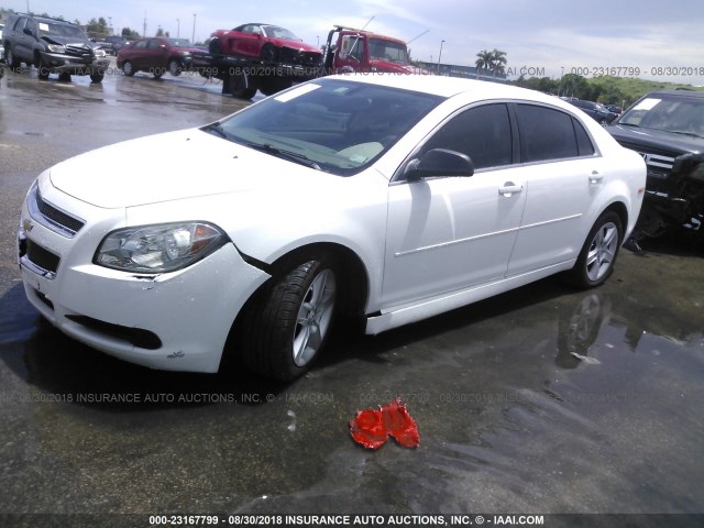 1G1ZB5E0XCF341701 - 2012 CHEVROLET MALIBU LS Ağ foto 2