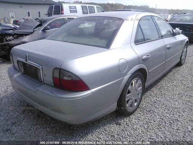 1LNHM87A74Y624773 - 2004 LINCOLN LS BEIGE photo 4