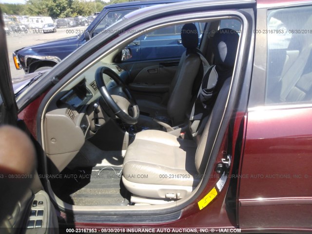 JT2BF28K3X0181932 - 1999 TOYOTA CAMRY LE/XLE BURGUNDY photo 5