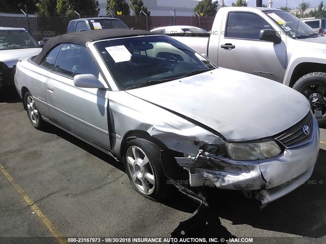 2T1FF28P02C600371 - 2002 TOYOTA CAMRY SOLARA SE/SLE Gümüş foto 1