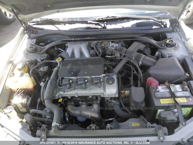 2T1FF28P02C600371 - 2002 TOYOTA CAMRY SOLARA SE/SLE Gümüş foto 10