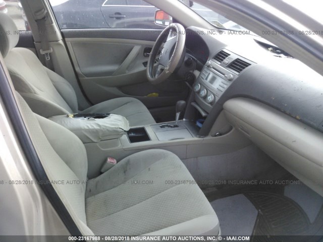 4T1BE46K37U176209 - 2007 TOYOTA CAMRY NEW GENERAT CE/LE/XLE/SE GOLD photo 5
