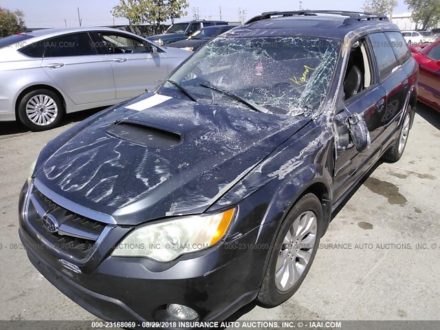 4S4BP63C186301703 - 2008 SUBARU OUTBACK 2.5XT LIMITED GRAY photo 2