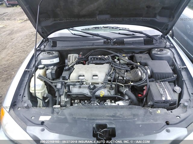 1G2NF52E03M740000 - 2003 PONTIAC GRAND AM SE1 GRAY photo 10