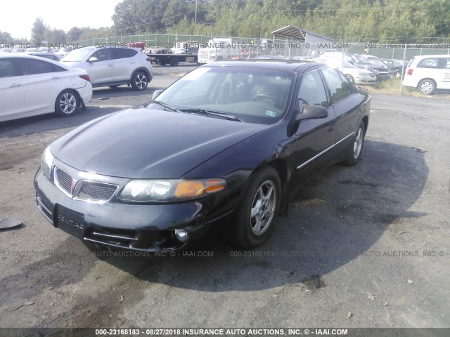 1G2HX54KX24154626 - 2002 PONTIAC BONNEVILLE SE BLACK photo 2