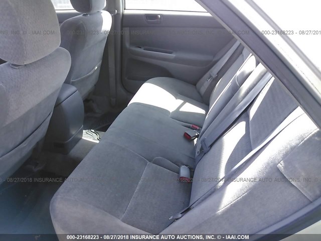 JTDBE32K730238040 - 2003 TOYOTA CAMRY LE/XLE SILVER photo 8