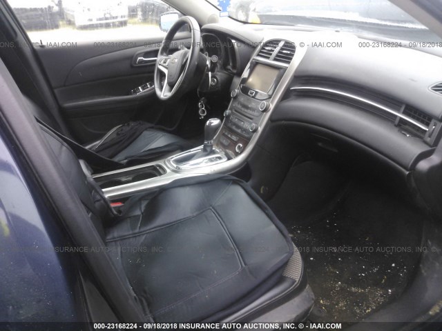 1G11C5SA0DF246525 - 2013 CHEVROLET MALIBU 1LT BLUE photo 5