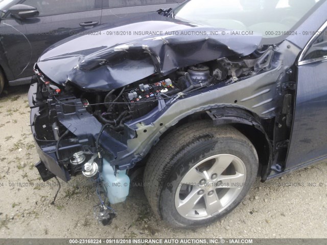 1G11C5SA0DF246525 - 2013 CHEVROLET MALIBU 1LT BLUE photo 6