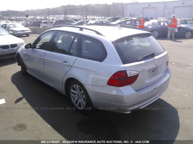 WBAVT73547FZ35622 - 2007 BMW 328 XIT SILVER photo 3