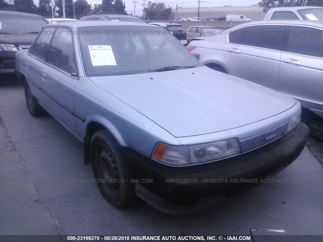 JT2VV21E4L3003878 - 1990 TOYOTA CAMRY DLX BLUE photo 1