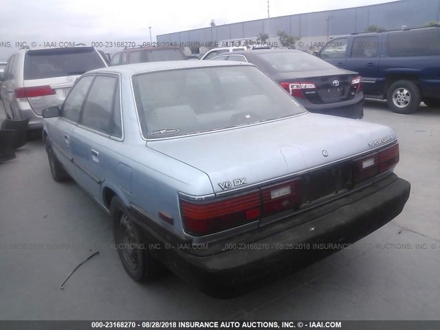 JT2VV21E4L3003878 - 1990 TOYOTA CAMRY DLX BLUE photo 3