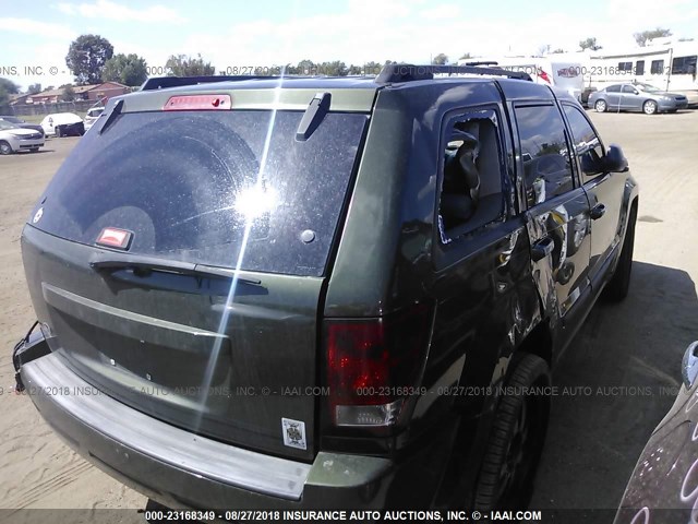 1J8GR48K77C507299 - 2007 JEEP GRAND CHEROKEE LAREDO/COLUMBIA/FREEDOM 绿色 照片 4