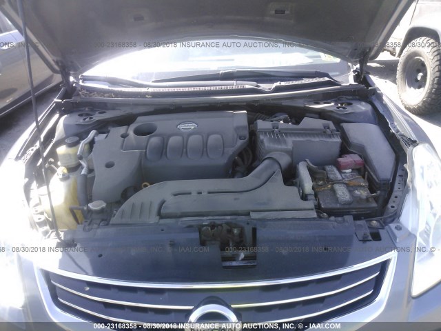 1N4AL2AP4AN553747 - 2010 NISSAN ALTIMA S GRAY photo 10