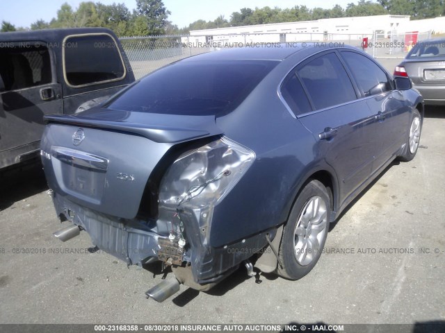 1N4AL2AP4AN553747 - 2010 NISSAN ALTIMA S GRAY photo 4