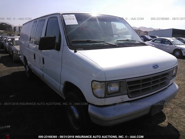 1FTFS24Y5PHB10442 - 1993 FORD ECONOLINE E250 SUPER DUTY VAN WHITE photo 1