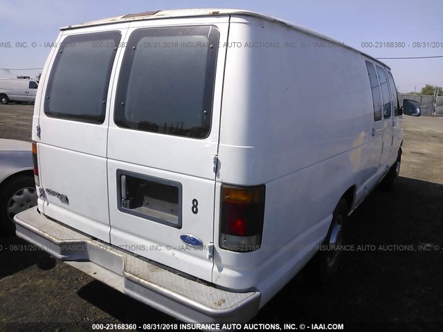 1FTFS24Y5PHB10442 - 1993 FORD ECONOLINE E250 SUPER DUTY VAN WHITE photo 4