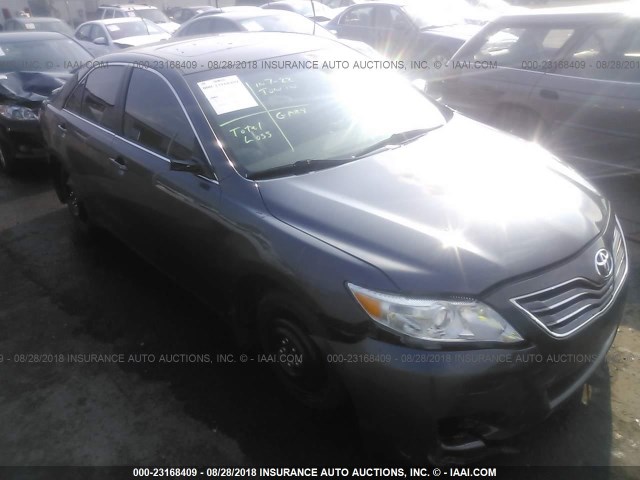 4T1BK3EK6AU107445 - 2010 TOYOTA CAMRY SE/LE/XLE GRAY photo 1