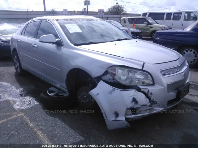 1G1ZC5EU9CF275741 - 2012 CHEVROLET MALIBU 1LT SILVER photo 6