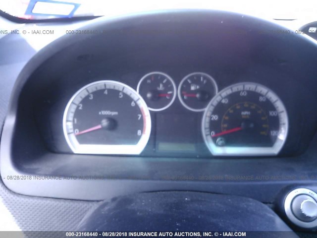 KL1TD56668B061032 - 2008 CHEVROLET AVEO LS BLACK photo 7