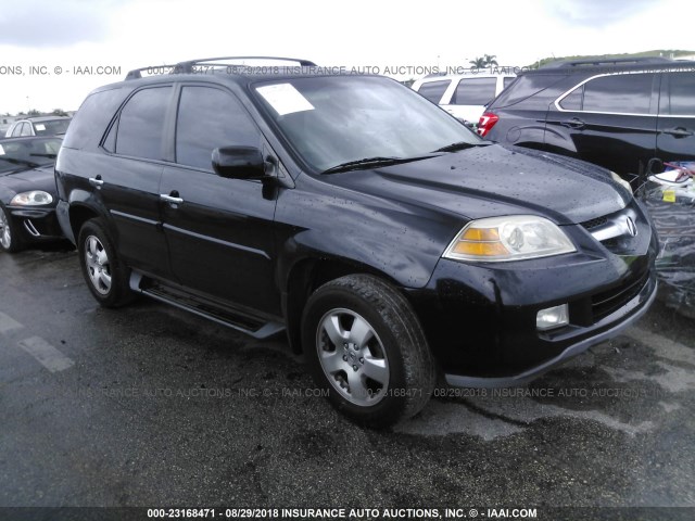 2HNYD182X4H561689 - 2004 ACURA MDX BLACK photo 1