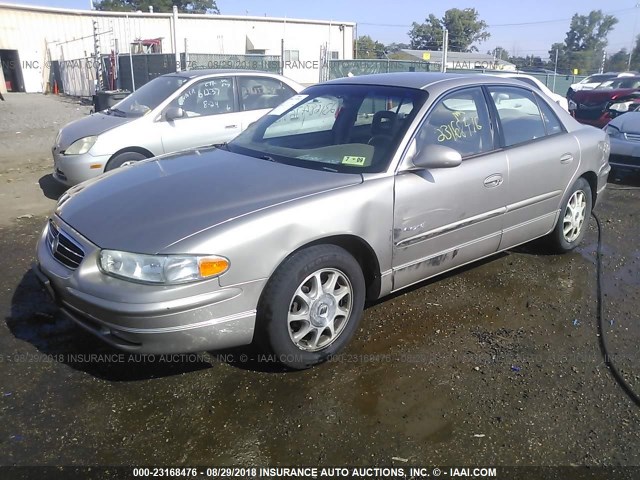 2G4WB52K5V1475067 - 1997 BUICK REGAL LS GOLD photo 2