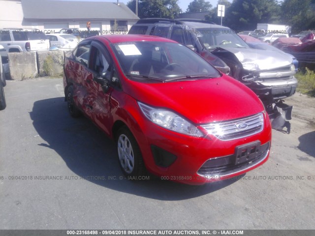 3FADP4BJXCM180167 - 2012 FORD FIESTA SE RED photo 1