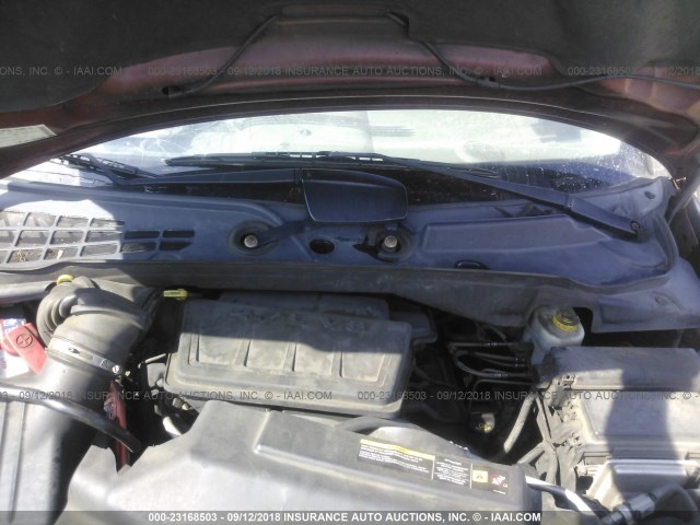 1A8HX58N18F112657 - 2008 CHRYSLER ASPEN LIMITED MAROON photo 10