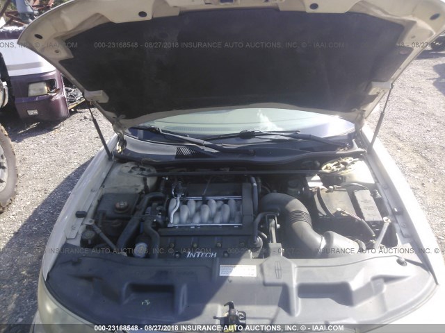 1LNHM97V8YY795031 - 2000 LINCOLN CONTINENTAL  棕色 照片 10