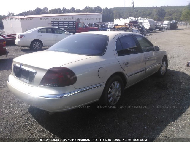 1LNHM97V8YY795031 - 2000 LINCOLN CONTINENTAL  棕色 照片 4