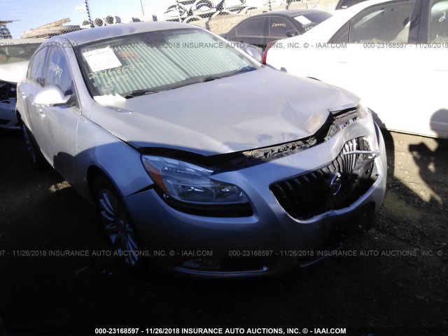 2G4GR5EK2C9153870 - 2012 BUICK REGAL 银色 照片 1