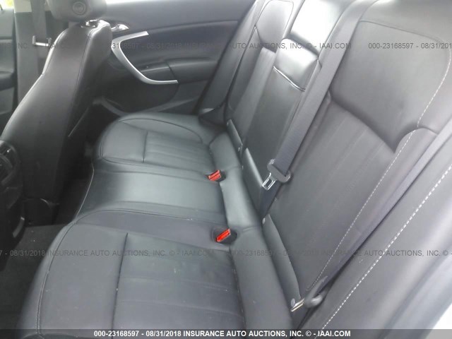 2G4GR5EK2C9153870 - 2012 BUICK REGAL 银色 照片 8