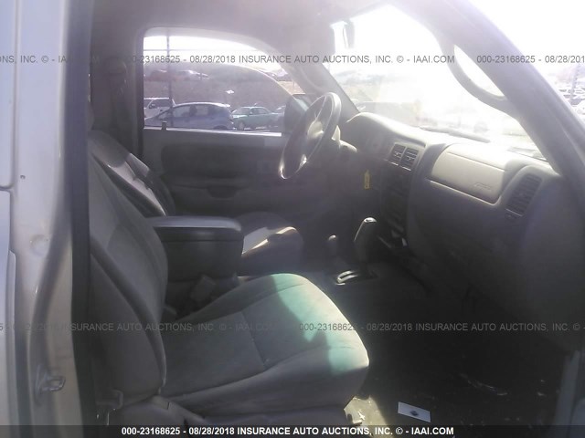 5TEHN72N32Z074151 - 2002 TOYOTA TACOMA DOUBLE CAB ვერცხლისფერი ფოტო 5