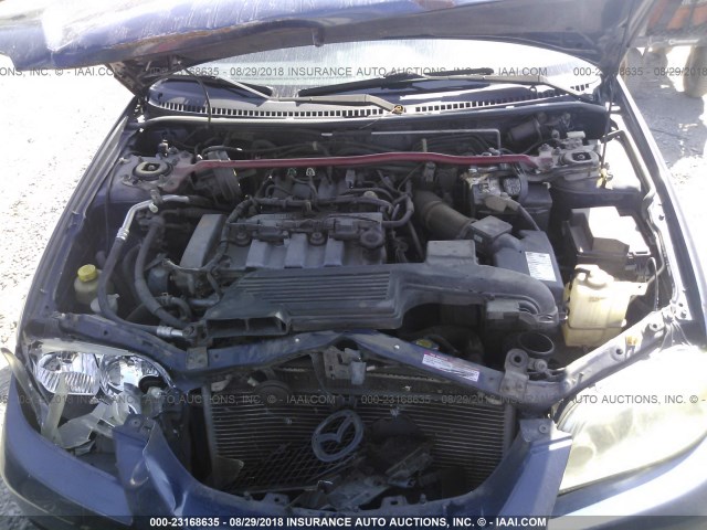 JM1BJ245721621272 - 2002 MAZDA PROTEGE PR5 蓝色 照片 10