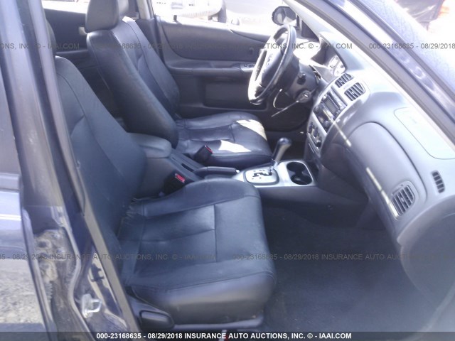 JM1BJ245721621272 - 2002 MAZDA PROTEGE PR5 蓝色 照片 5