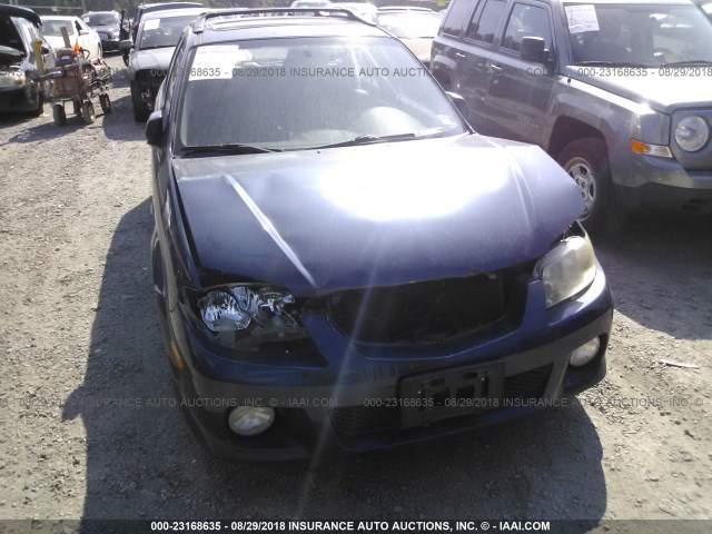 JM1BJ245721621272 - 2002 MAZDA PROTEGE PR5 蓝色 照片 6