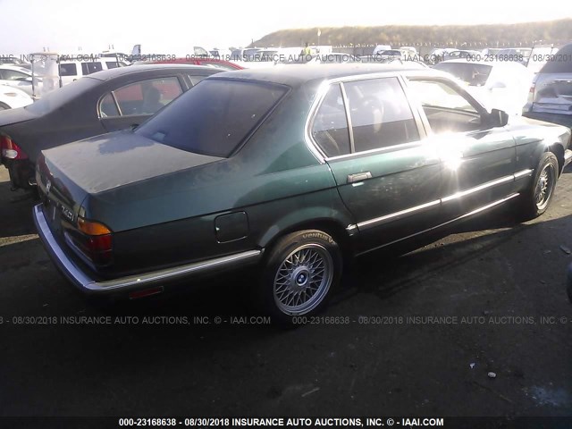 WBAGD432XRDE64815 - 1994 BMW 740 I AUTOMATIC GREEN photo 4