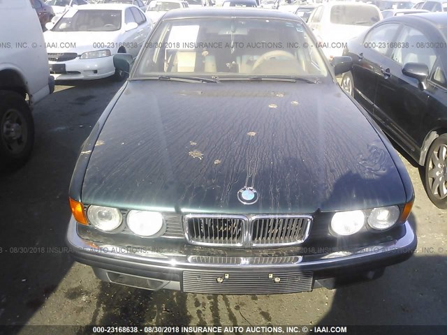 WBAGD432XRDE64815 - 1994 BMW 740 I AUTOMATIC GREEN photo 6